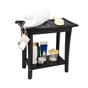 Banco de Ducha de Madera de Alta Calidad Diseñado para una Soporte Duradero y Elegantes Interiores de Baño o Spa - Product Image 6