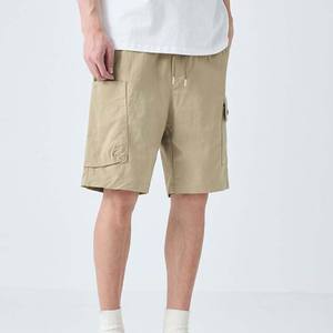 Meilleur prix Short de jogging de bonne qualité pour hommes avec logo de marque personnalisé Short de jogging en coton respirant pour hommes avec poches - Product Image 2