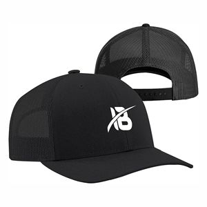 Logo personnalisé de super qualité sublimation casquette de camionneur en maille tricolore vierge casquette de camionneur tricolore en mousse - Product Image 6