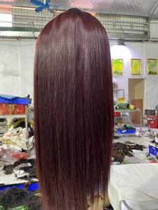 Hot Trend <b>2023</b> Human Hair Bob Straight Human Hair Wigs Double Drawn 100% Raw Lace Frontal Wigs Virgin Lace Frontal Wigs - Product Image 6