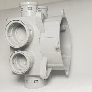 Caja de Conexión para Conducto de PVC Estándar de 8 Entradas y 1 Salida con Conector Moldeado, Caja Redonda para Muro de Hormigón - Product Image 6