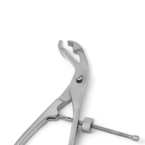 Pinzas de Sujeción Ósea Lambotte de 8.75 Pulgadas, Mandíbulas Autoajustables, Trinquete, Acero Inoxidable, por SurgiRight Instruments - Product Image 5