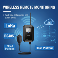 Produsen LoRa RS485 Radar Level Transmitter Tipe Terpisah IP67 0-20m Sensor Level Cairan untuk Irigasi Cerdas Pertanian