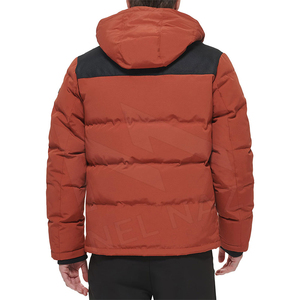 Ropa clásica, chaqueta acolchada Unisex, cuello levantado, con capucha, antibacteriana, transpirable, todos los colores y tamaños, chaqueta informal de invierno a la moda - Product Image 6