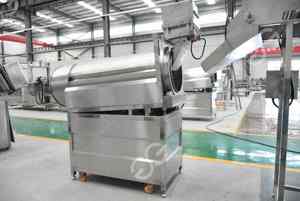 Máquina Tostadora y Saborizadora de Frutos Secos de 100KG/H con Sistema de Alta Calidad, Nueva Máquina Tostadora Comercial de Makhana y Cacahuetes - Product Image 2