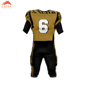 Uniformes de football américain personnalisés de la meilleure qualité pour adultes Ensembles de vêtements de sport respirants pour les sports d'équipe - Product Image 5