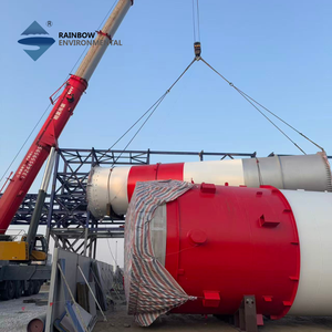 Chimenea Industrial de Acero Autoportante, Resistente a la Corrosión Química, Fácil Instalación, Resistente a Altas Temperaturas, 80m de Altura - Product Image 3