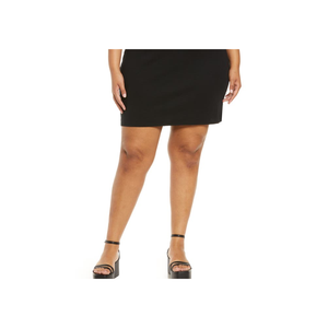 Abito casual a costine Open Edit Body-Con taglia 1X verde agave con vita naturale - Product Image 3