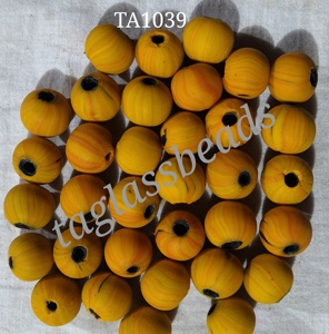 Mate Strip Matte Finish <b>Glass</b> <b>Beads</b> Indian Style for <b>Bracelet</b> Charms Loose Crystal Lampwork <b>Beads</b> Ready to Ship at Low Price - Product Image 3