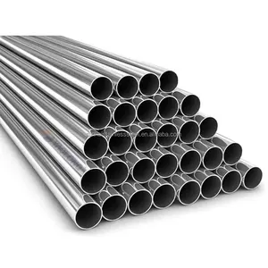 Customize Surface NO.4 NO.1 2B BA ASTM 316 304 Grade End Polished Stainless Steel Pipe Tube