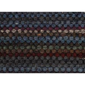 Alfombra Abrash Clásica Azul de Lana con Tejido Plano, Diseño de Diamantes a Rayas, Rectangular, para Pasillo, Sala de Estar, Dormitorio, Viscosa ADWL-13100 - Product Image 3