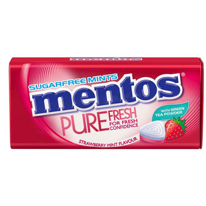 Chicle Sin Azúcar Mentoss Pure White Mint, Botella de 50 Piezas (Paquete de 6), Chicle Sin Azúcar Mentoss con Sabor a Lima y Menta, Dulce Exótico - Product Image 4