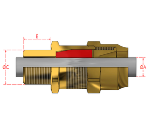 Prensaestopas de compresión simple para Terminación de cables blindados en aplicaciones en alta mar y petroquímicas para suministro al por mayor - Product Image 4