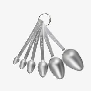 Best quality measuring tools kitchen accessories tools black powder coated\ stainless steel measuring cups and <b>spoons</b> set - Product Image 2