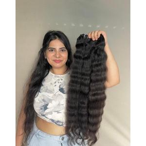 Mechones de Cabello Humano Rizado Indio Virgen 100% Sin Procesar de 8 Pulgadas, Onda Natural, Grado 12A de un Solo Donante con Brillo y Rebote Naturales - Product Image 4