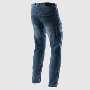 Pantalones Vaqueros Casuales de Alta Calidad para Hombre, Diseño Desgastado Moderno para Ropa Urbana y Motociclismo - Product Image 3