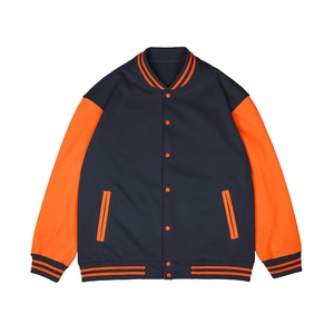Dernière conception Veste de baseball universitaire à manches longues pour hommes, style à manches régulières, service OEM disponible - Product Image 5
