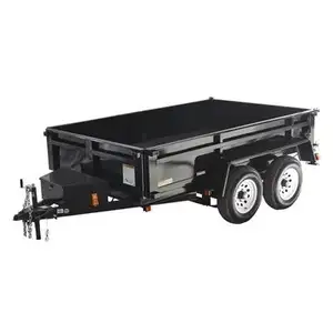 Mini trailer 2-3 ton 5 tons farm tractor trailer tractor hydraulic farm dump tipping Trailer