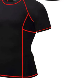 Sublimación personalizada Rash Guard Shorts para Mma Judo Wrestling Bjj Equipment Cómodo con logotipo opcional Rash Guard - Product Image 4