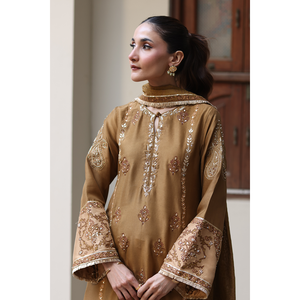 Conjunto de Camisa y Dupatta de Satén Nina - Product Image 2