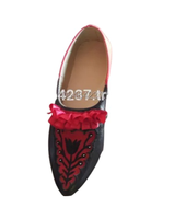 Nouvelles Chaussures pour Femmes Respirantes Confortables avec Logo Protection Toutes Saisons Reproduction du XVIIIème Siècle