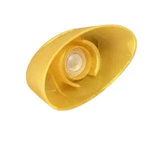 Customized Foil Sealing Cap Silicone Valve Cover Plastic Snap On Lid Flip Top Screw Cap