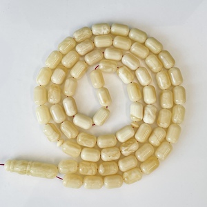ลูกประคำอำพันบอลติกสีขาว 66 เม็ด ลูกประคำอิสลามธรรมชาติ - Product Image 4