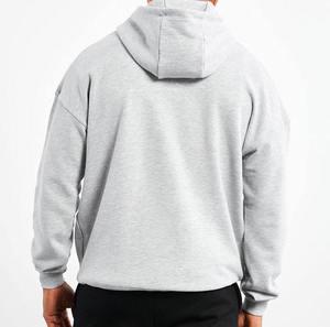 Sweats à capuche en coton gaufré lourd pour hommes - Product Image 3