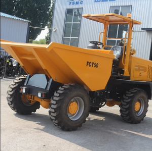 HOT VENTAS Hydrau11c Whee1 Craw1er M1n1ng Gardenss Rubberss Trackss M1n1 L0ad1ng 5 T0n Dumpss Truckss T1pper Dumperss - Product Image 1