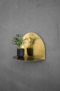 Estante de pared de hierro elegante con etiqueta privada, estilo rústico industrial, para almacenamiento y exhibición en dormitorio o sala de estar - Product Image 2