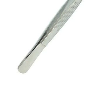 Fórceps para apósitos y tejidos de fabricación pakistaní en material de acero inoxidable/fórceps quirúrgicos de un solo uso - Product Image 5