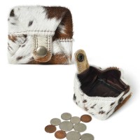 Pochette à monnaie en cuir à Grain riche, porte-monnaie de poche pour pièces de monnaie hommes femmes