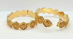 Best-Selling 24K Gold Plated Stainless Steel Fashion <b>Bracelet</b> High Quality with Stylish Design Good Price for Fashionable Style - Product Image 2