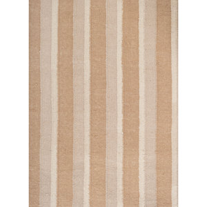 พรมขนสัตว์ทอแบบเรียบสีเทาและสีดำ รุ่น Indusbar ADWL-91 ลายทางแบบนามธรรม พรมปอกระเจาสำหรับบ้าน รูปทรงสี่เหลี่ยมผืนผ้า สำหรับปูพื้นทางเดิน - Product Image 3