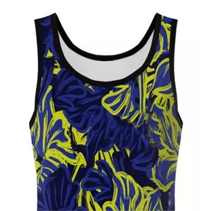 Ropa Deportiva Unisex de Talla Grande con Logotipo Personalizado, Singlet de Lucha Libre, Impresión por Transferencia de Calor, Poliéster Elástico, Transpirable, de Secado Rápido, 220g - Product Image 3