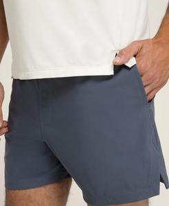 กางเกงขาสั้นเล่นเทนนิสของผู้ชายแบบลำลองเป็นมิตรต่อสิ่งแวดล้อมผ้าโพลีเอสเตอร์เอวระดับกลางระบายอากาศได้ดีกันน้ำ100% พื้น - Product Image 6