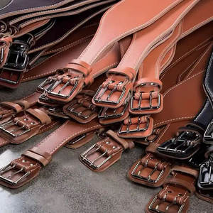 Ceinture d'entraînement de musculation à boucle à levier en cuir 100% personnalisée OEM, ceinture à levier pour le soutien du dos et de la taille - Product Image 6