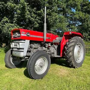 Tracteur à roues Massey Ferguson 135 neuf, 39,4 CV, composants de roulement, moteur, pompe à engrenages, boîte de vitesses, en vente - Product Image 2