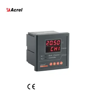 Acrel ARTM-8 pengontrol suhu Multi saluran, Monitor suhu pintar Panel RS485 dengan relay Alarm