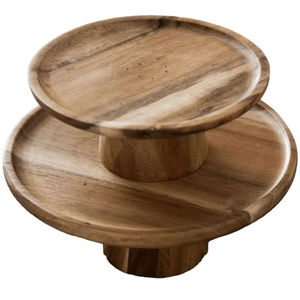 Large gamme de supports à gâteaux en bois de bonne qualité du fournisseur indien et parfait pour les expositions et les événements - Product Image 1