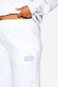 High Quality Ash <b>Grey</b> Solid Eco-Friendly Winter Casual Women's 2-Piece Hooded Tracksuit Set Breathable <b>Hoodie</b> Sweatpants - Product Image 4