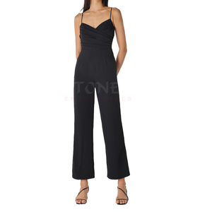 Combinaison de style nouveau avec dos ouvert, robe tendance en mélange de polyester de haute qualité pour femmes - Product Image 1