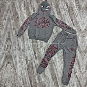 Vente en gros de haute qualité 100% coton Sweat à capuche avec fermeture éclair sur l'ensemble du corps Sweat à capuche surdimensionné avec fermeture éclair sur l'ensemble du corps pour hommes - Product Image 1
