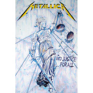 Affiche Metallica de style design moderne 'And Justice for All' Portrait - Product Image 3