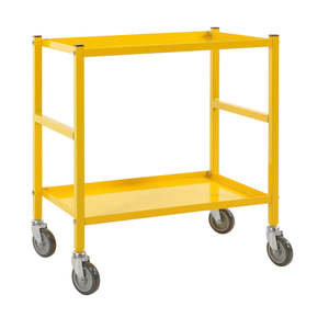 Metal <b>Table</b> <b>with</b> <b>Wheels</b> for Tool Use - Product Image 1