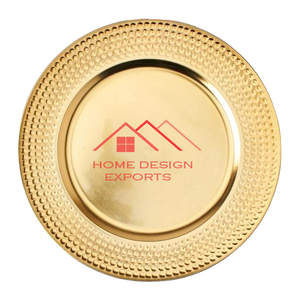 Assiette de service alimentaire artisanale à prix de gros, assiette de service en aluminium de haute qualité, fabriquée à la main - Product Image 3