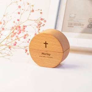 Small Keepsake Urns Custom Engraved <b>for</b> Human <b>Ashes</b> Pet Urns Cremation Mini Keepsake Small Urn Natural - Product Image 2