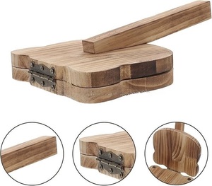 Natural <b>Wood</b> Corn Tortilla Press Wholesale Tortilla Making <b>Machine</b> - Product Image 3