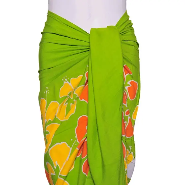 नई डिजाइन पशु प्रिंट पारंपरिक Swimwear के Beachwear बिकनी Pareo पोशाक हिंदेशियन वस्र समुद्र तट बिकनी Swimwear के Coverup लंबी pareo