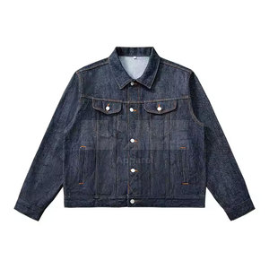 Vente en gros Service OEM Veste en jean 100% coton légère et personnalisée pour hommes Meilleur design pour la saison hivernale - Product Image 1
